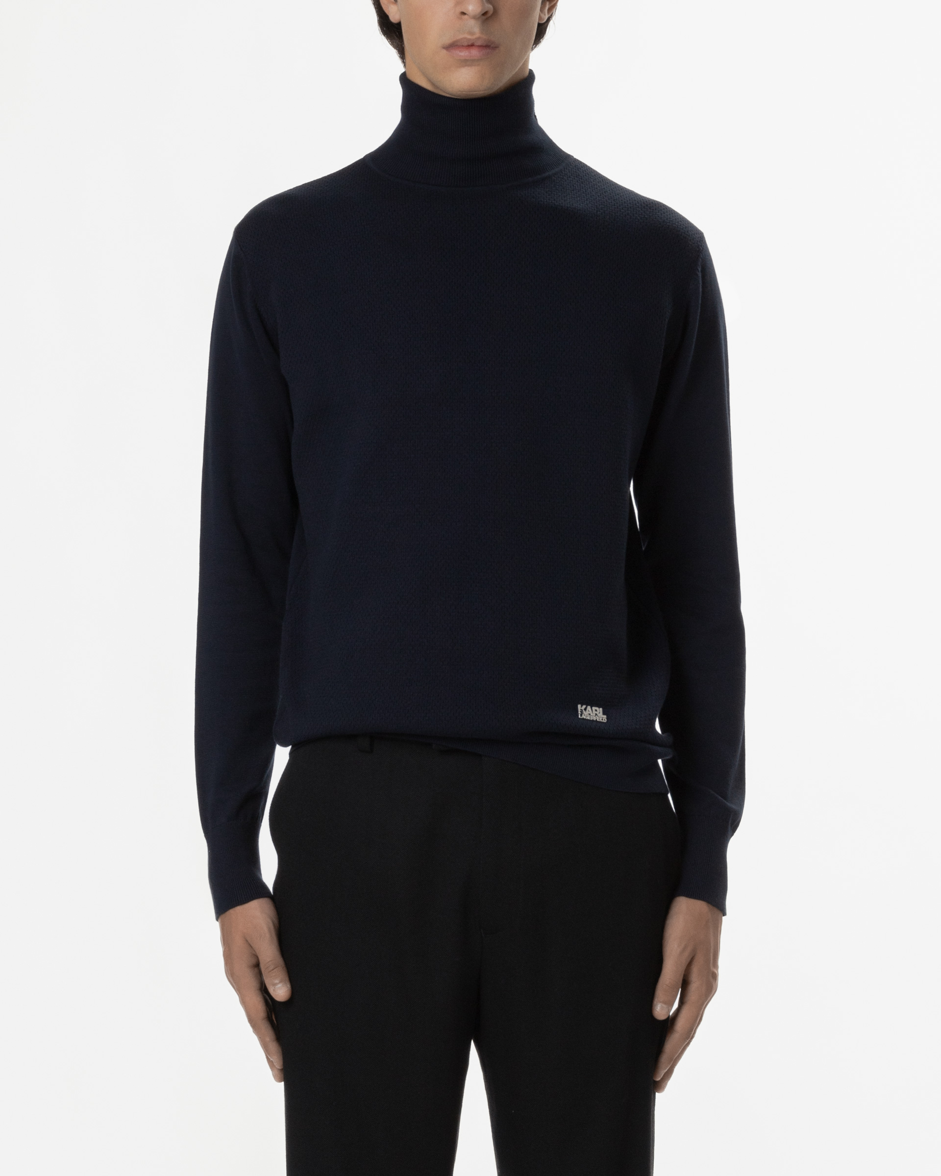 Felpa di colletti alto Karl Lagerfeld