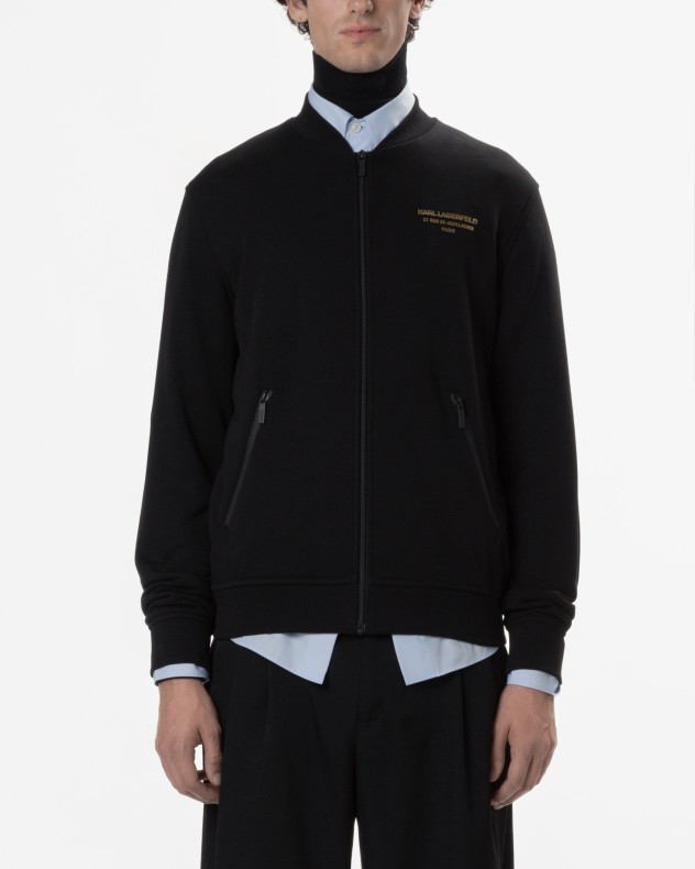 Chaqueta de entrenamiento de hechos Karl Lagerfeld
