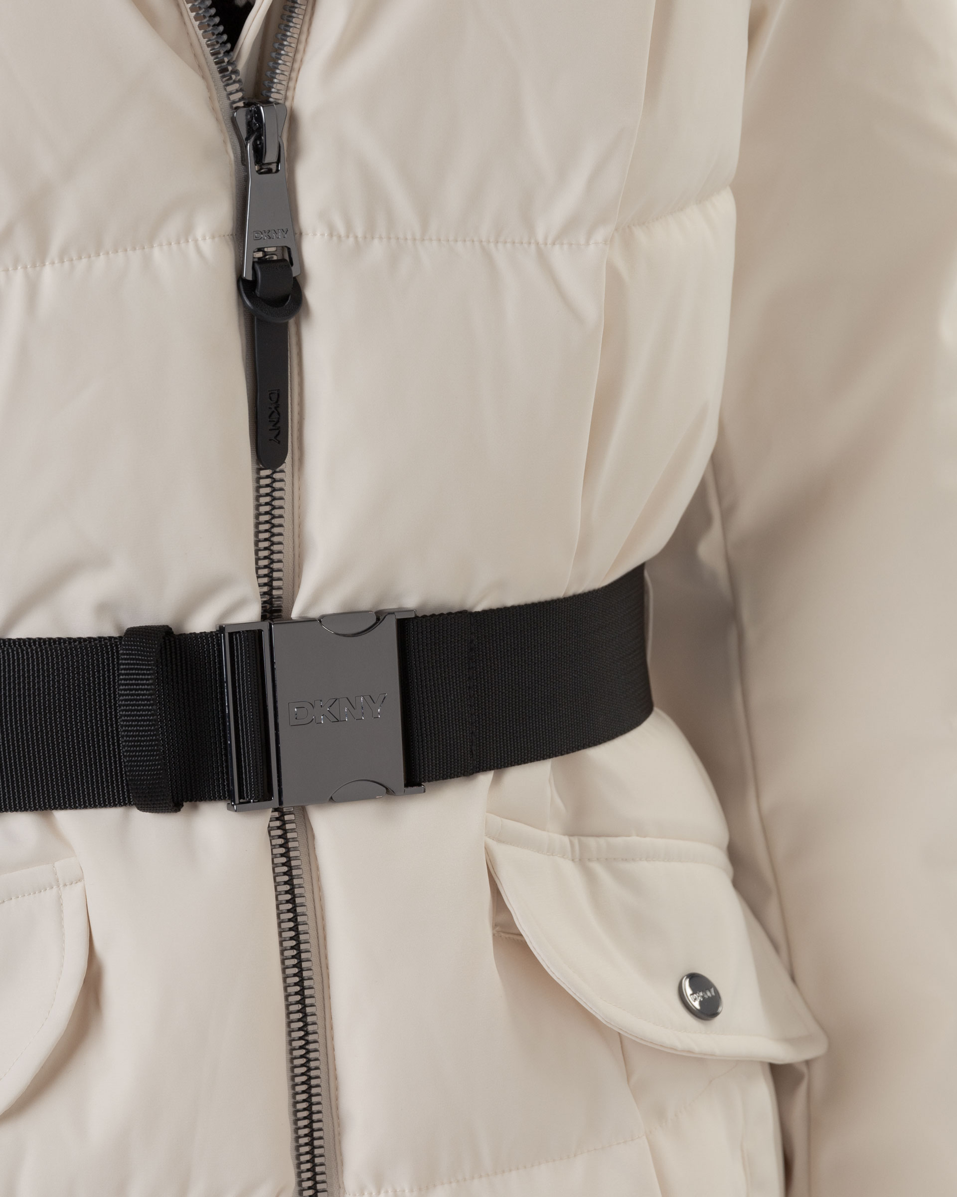 Lang gewatteerd jasje Dkny