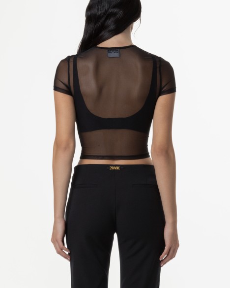 T-shirt Cropped Versace Jeans Couture T-shirt Cropped Versace Jeans Couture