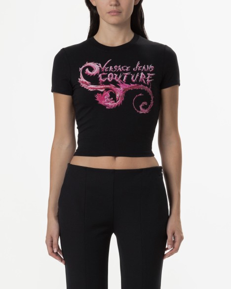 T-shirt Cropped Versace Jeans Couture