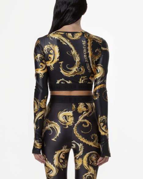 Cropped-Pullover Versace Jeans Couture Cropped-Pullover Versace Jeans Couture