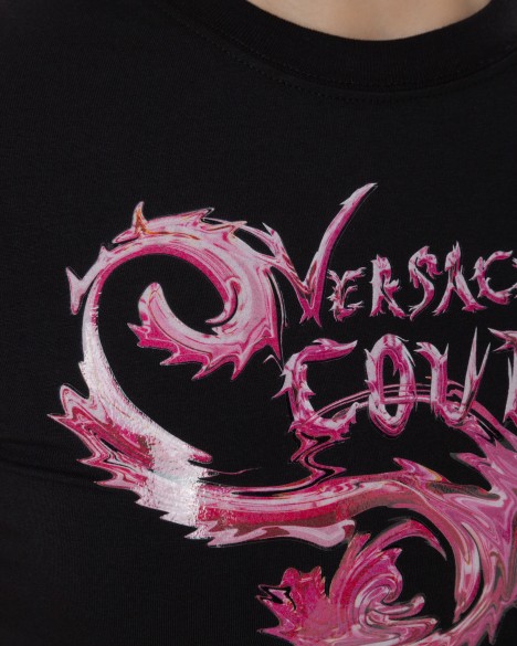 Kort T-shirt Versace Jeans Couture