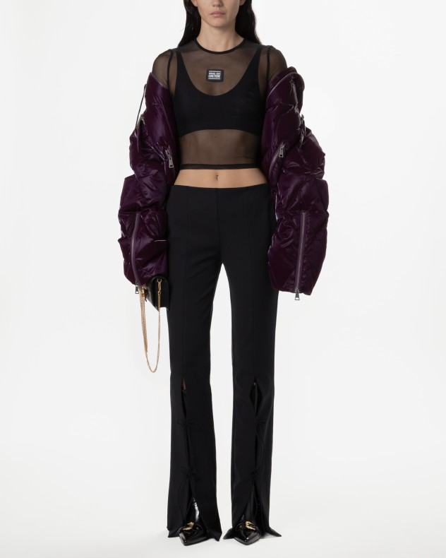 T-shirt Cropped Versace Jeans Couture