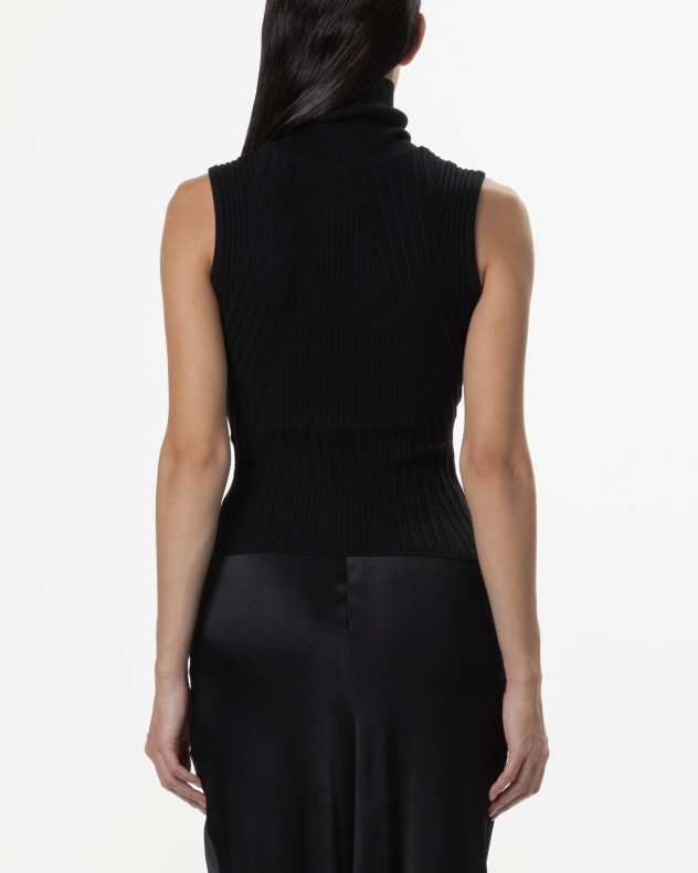 Mouwloze gebreide trui Just Cavalli