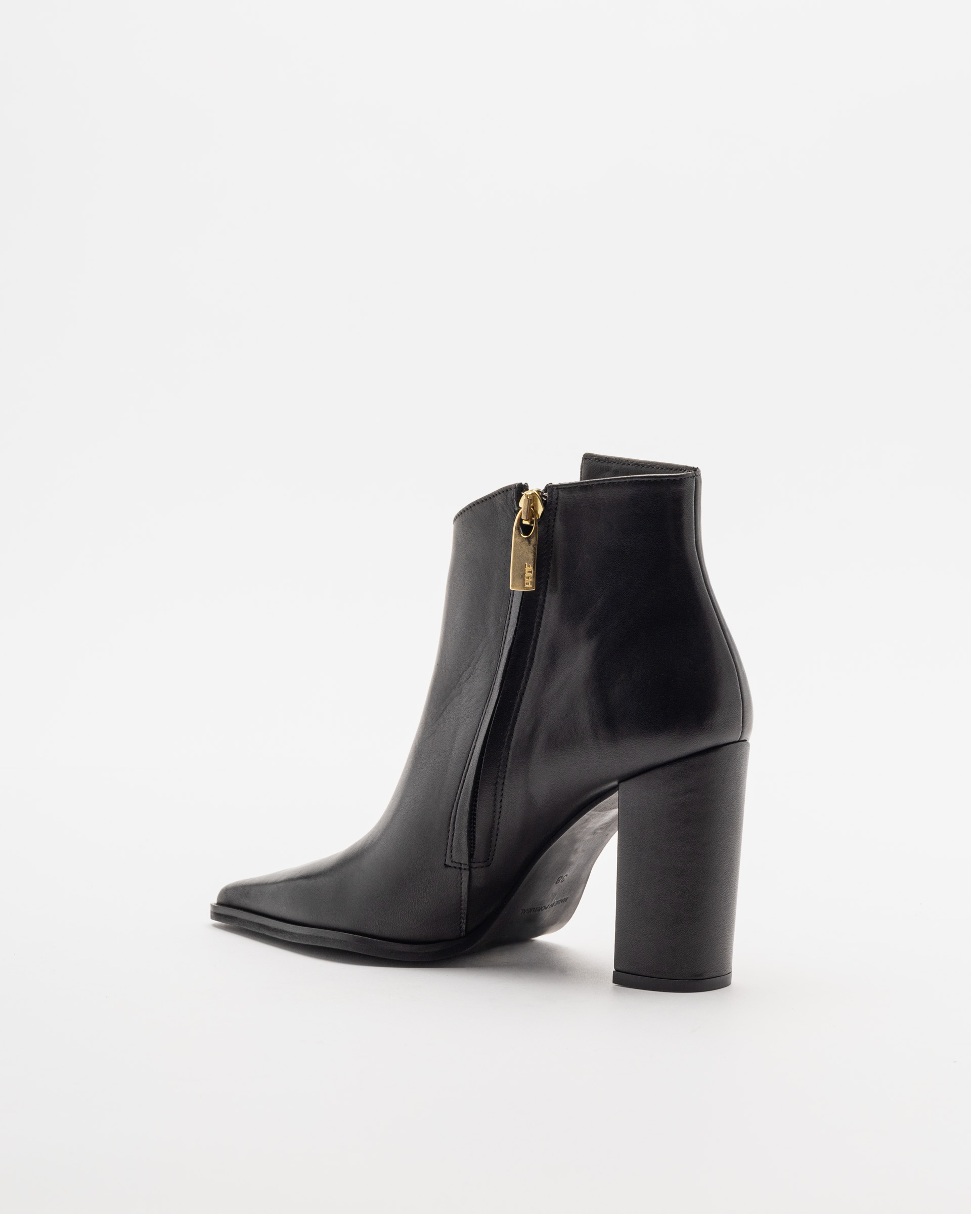 PROF 0230-4301 Black Ankle Boots 110-4301P-01 PROF