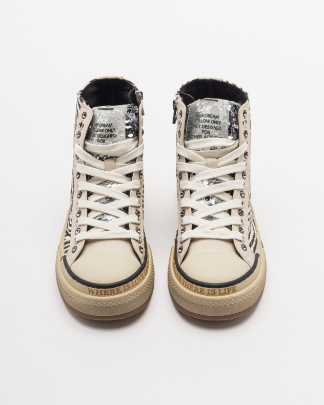 Sneakers con plateau Dropp