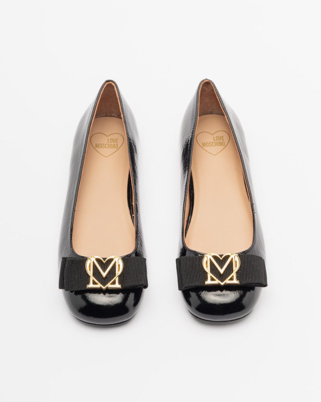 Platte schoenen Love Moschino