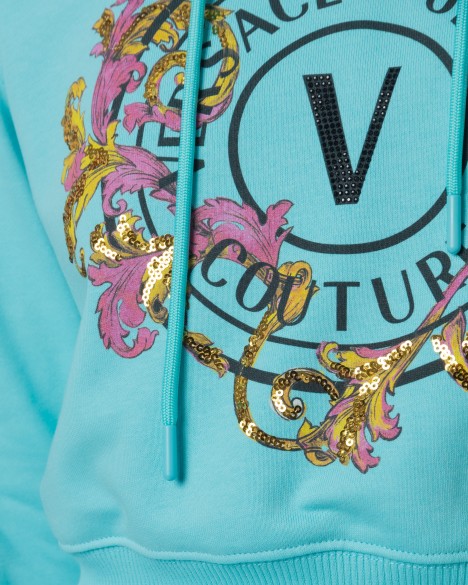 Cropped-Hoodie Versace Jeans Couture