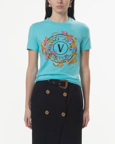 camiseta slim fit Versace Jeans Couture