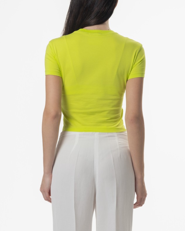 Cropped T-shirt Versace Jeans Couture