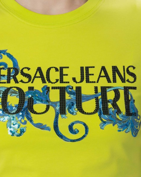T-shirt Crop Versace Jeans Couture T-shirt Crop Versace Jeans Couture