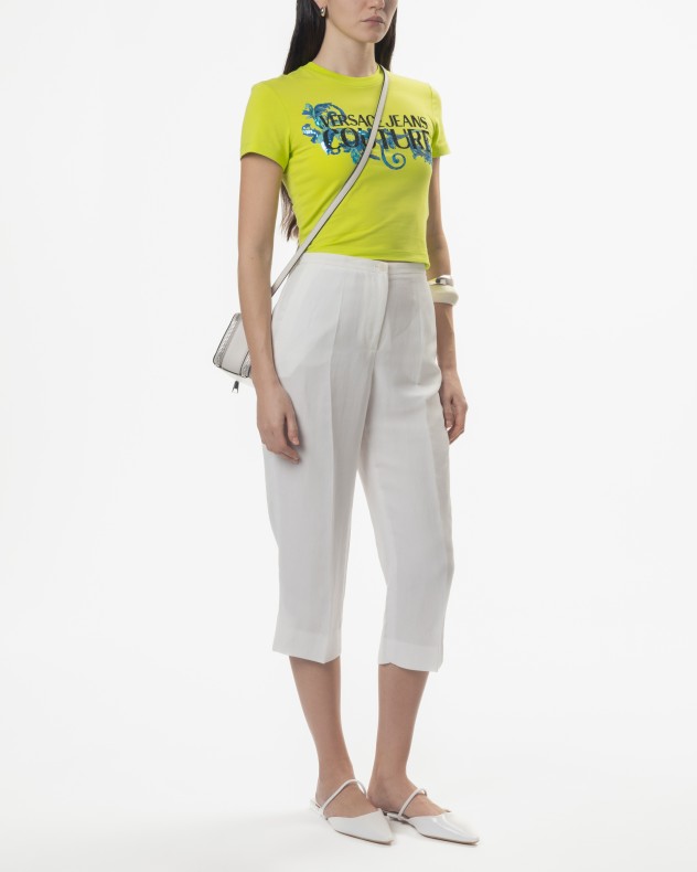 Cropped T-shirt Versace Jeans Couture