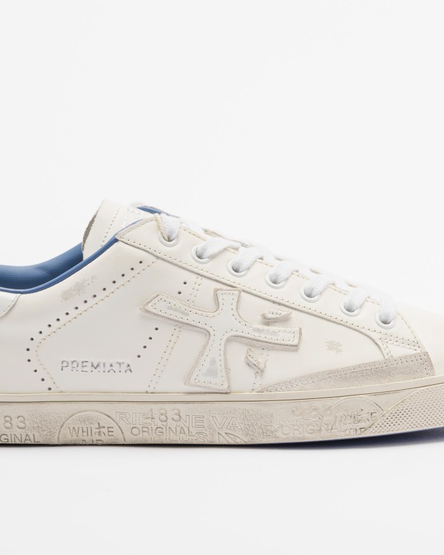 Baskettes blanches Premiata