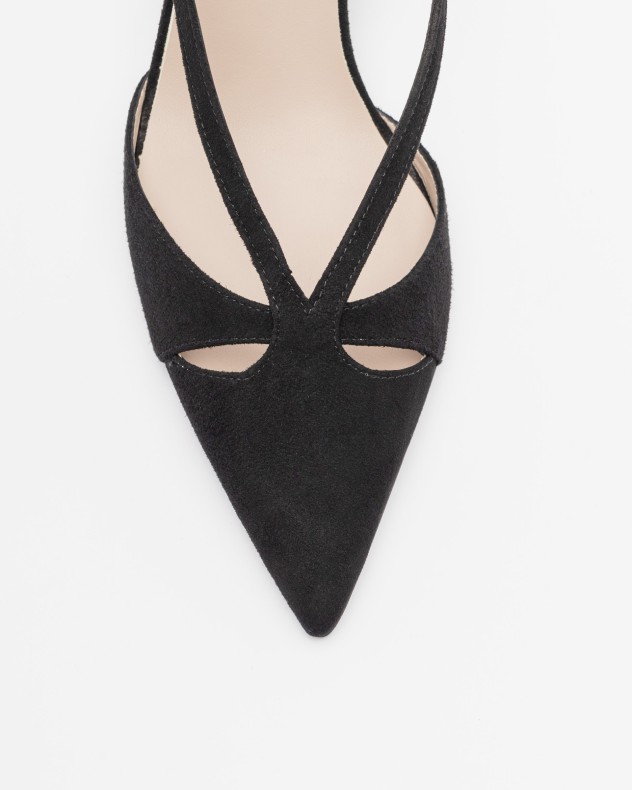 Open schoen aan de achterkant PROF