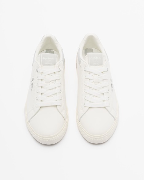 Sapatilhas brancas Pepe Jeans London