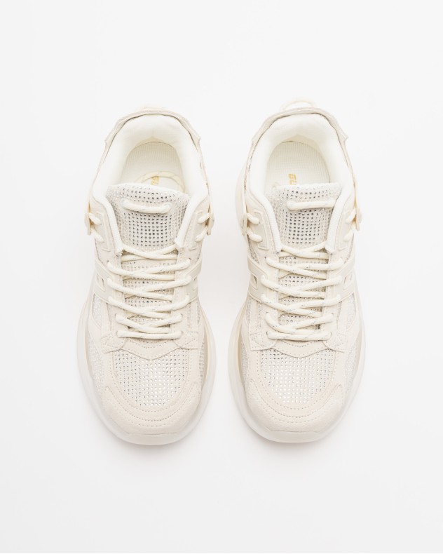 Witte sportschoenen Guess