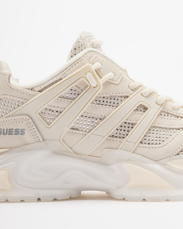 Witte sportschoenen Guess