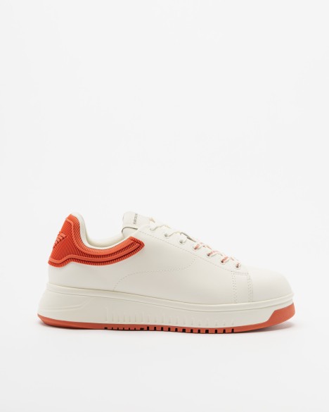 Witte sportschoenen Emporio Armani