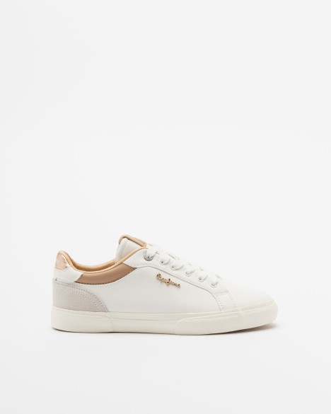Witte sportschoenen Pepe Jeans London