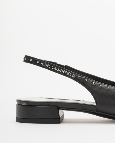 Sapato aberto atr�s Karl Lagerfeld