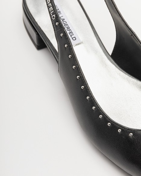 Sapato aberto atr�s Karl Lagerfeld