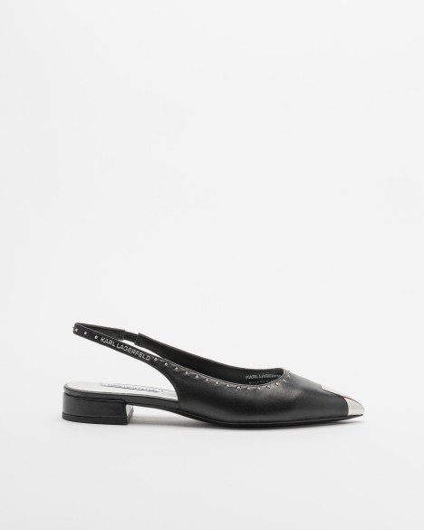 Sapato aberto atr�s Karl Lagerfeld