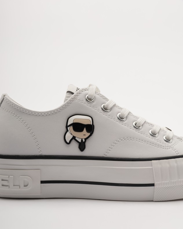 Baskettes blanches Karl Lagerfeld