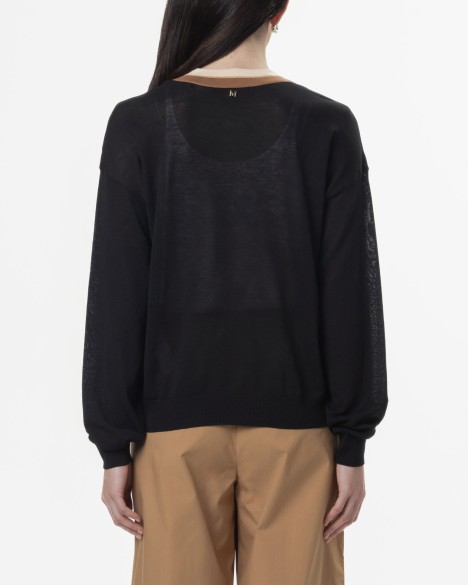 Cappotto lavorato a maglia Lola Casademunt