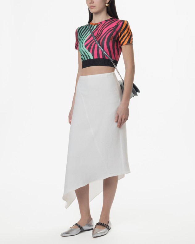 Cropped-T-Shirt Just Cavalli