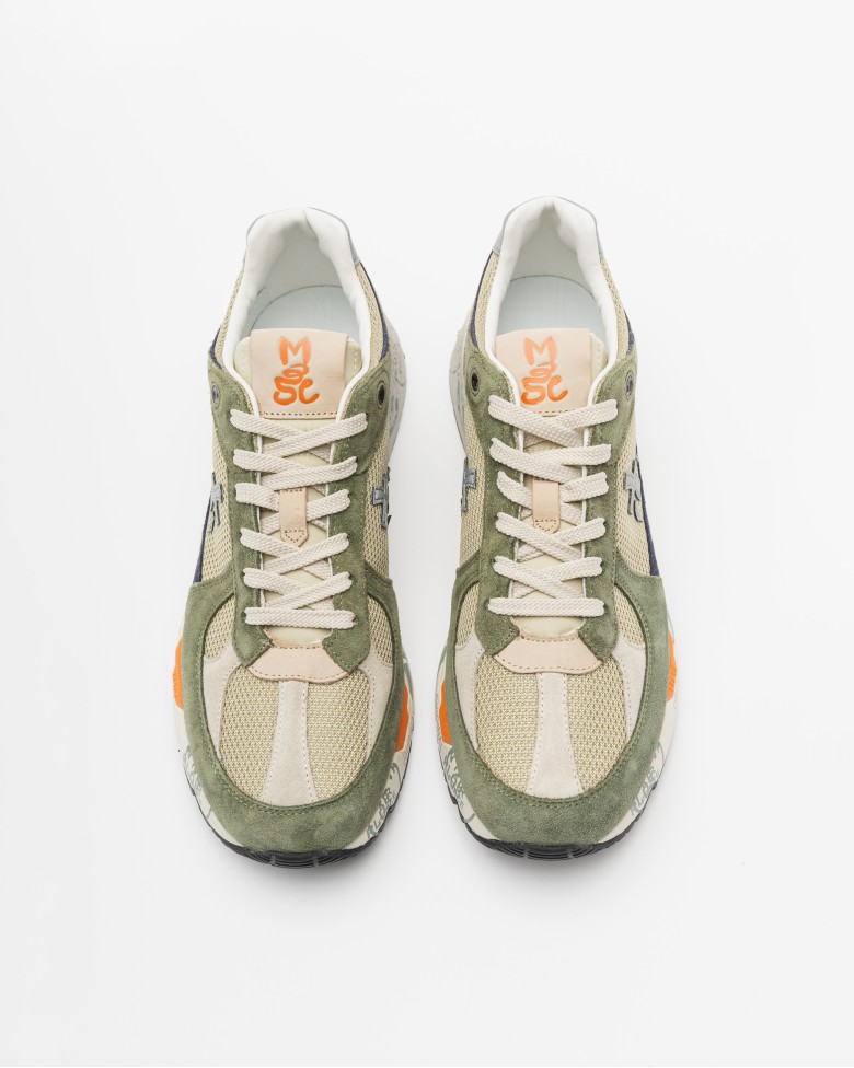 Premiata MASE 7295 Green Sneakers - 340-MA7295-10 - PROF