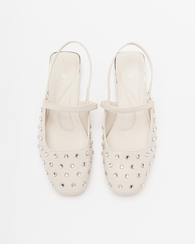 Open schoen aan de achterkant Dkny