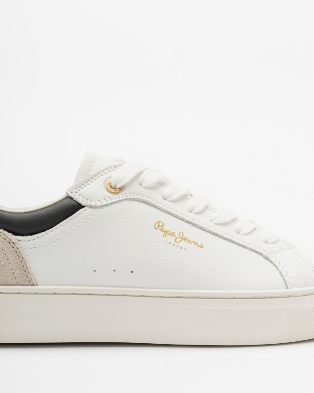 Zapatillas blancas Pepe Jeans London