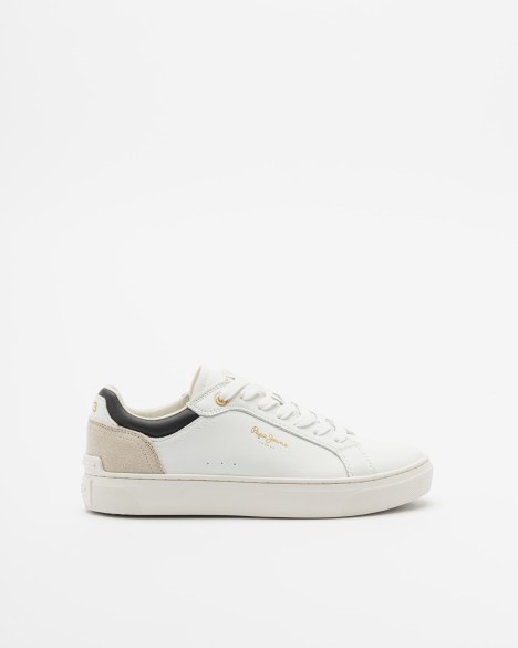 Witte sportschoenen Pepe Jeans London