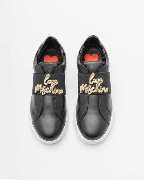 Sapatilhas Slip-On Love Moschino
