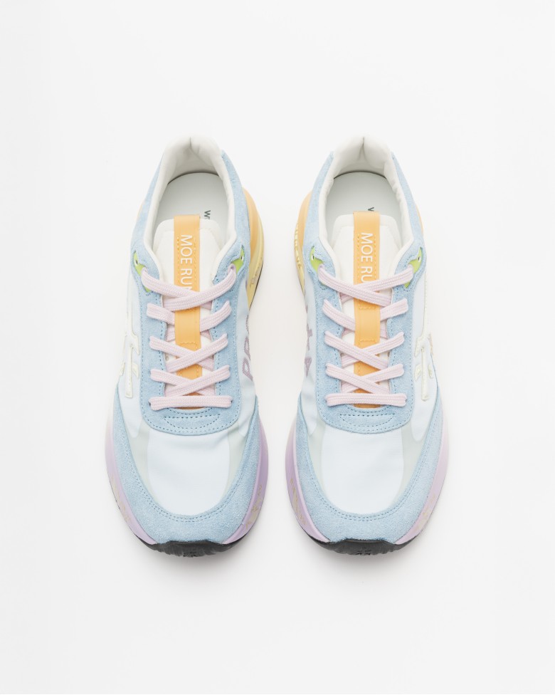 スニーカー PREMIATA Women Sneakers MOERUND7468 Blue Premiata MOERUND 7468 Blue Sneakers - 340-MO7468-02 - PROF