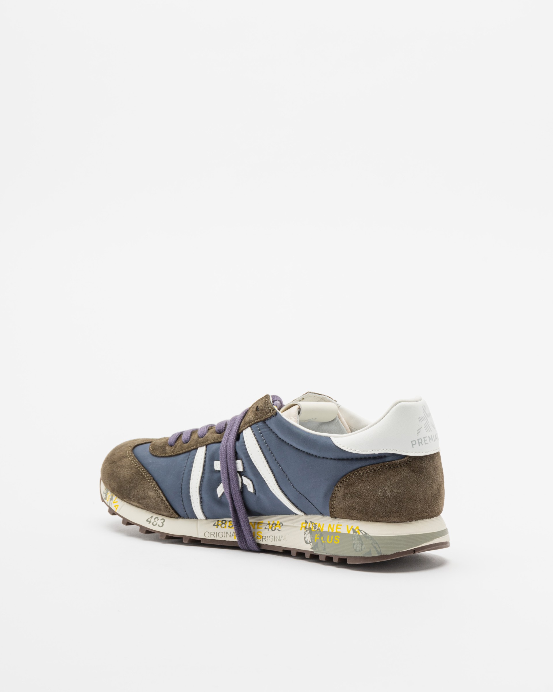 スニーカー PREMIATA Men Sneakers LUCY7252 Blue Premiata Lucy 7252 Men's Blue – Brands Democracy