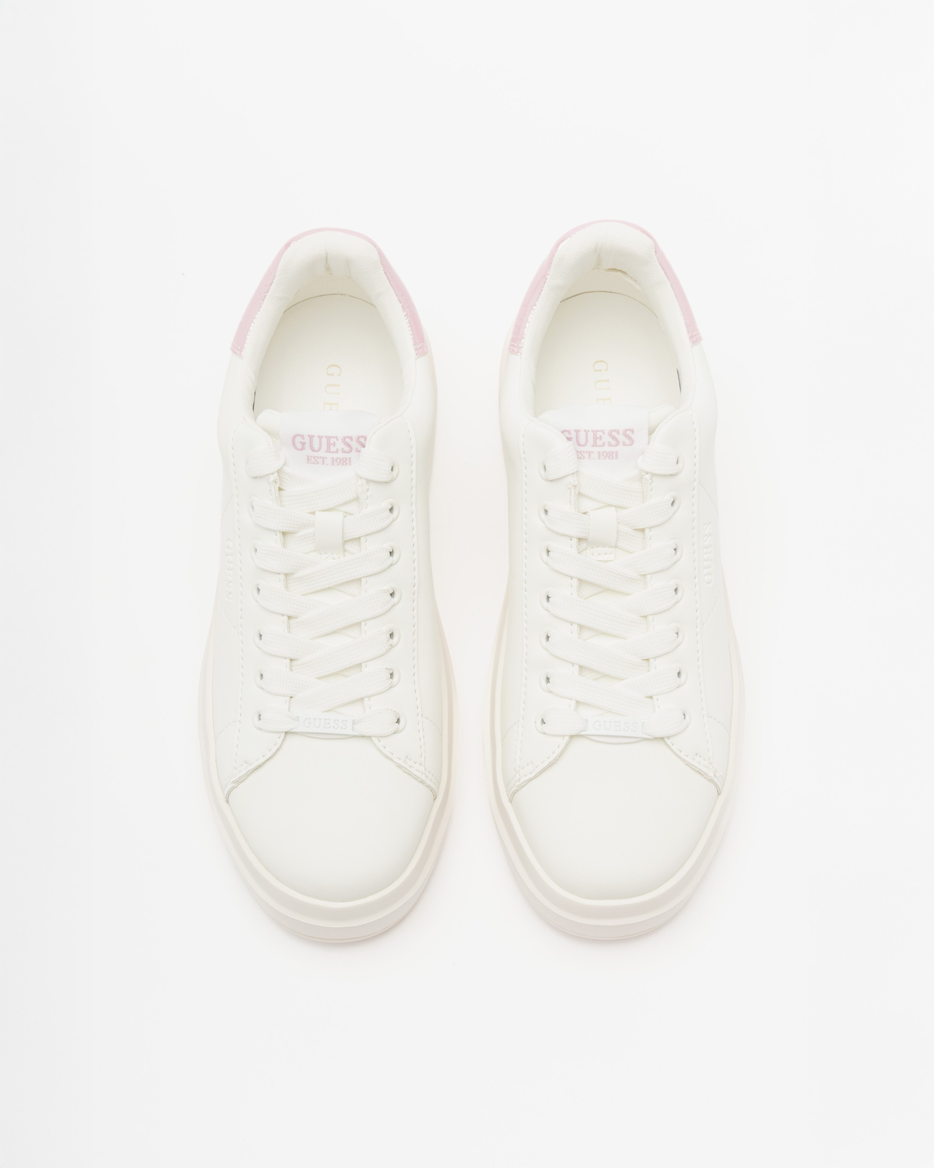 Baskettes blanches Guess