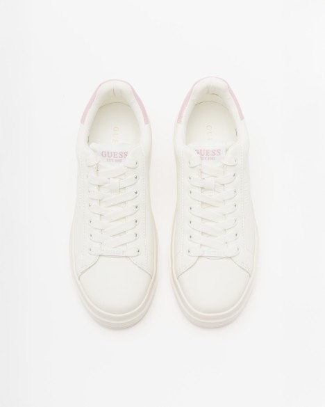 Baskettes blanches Guess