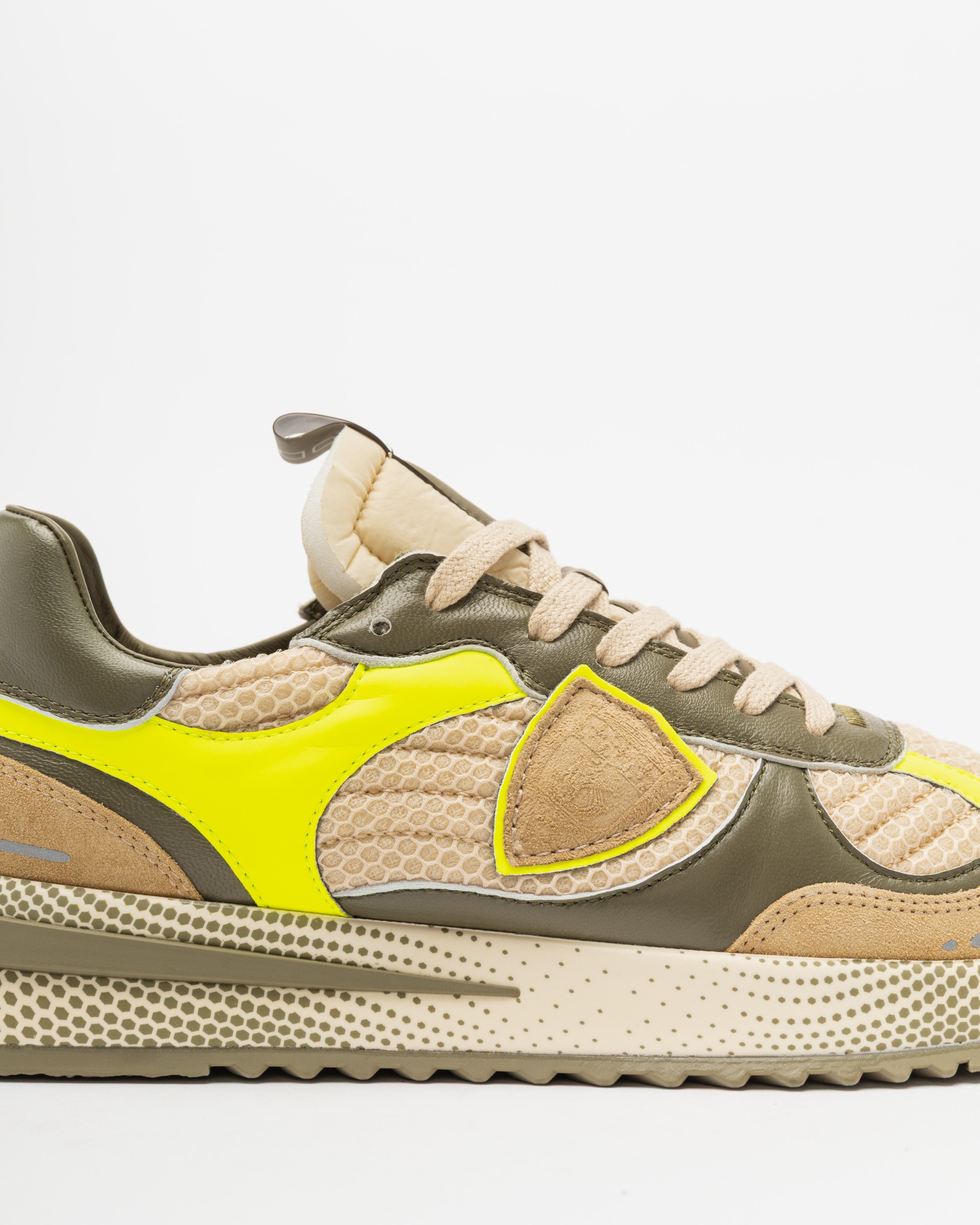 Philippe Model Olympique Low Man Green Sneakers - 142-OLYMPL
