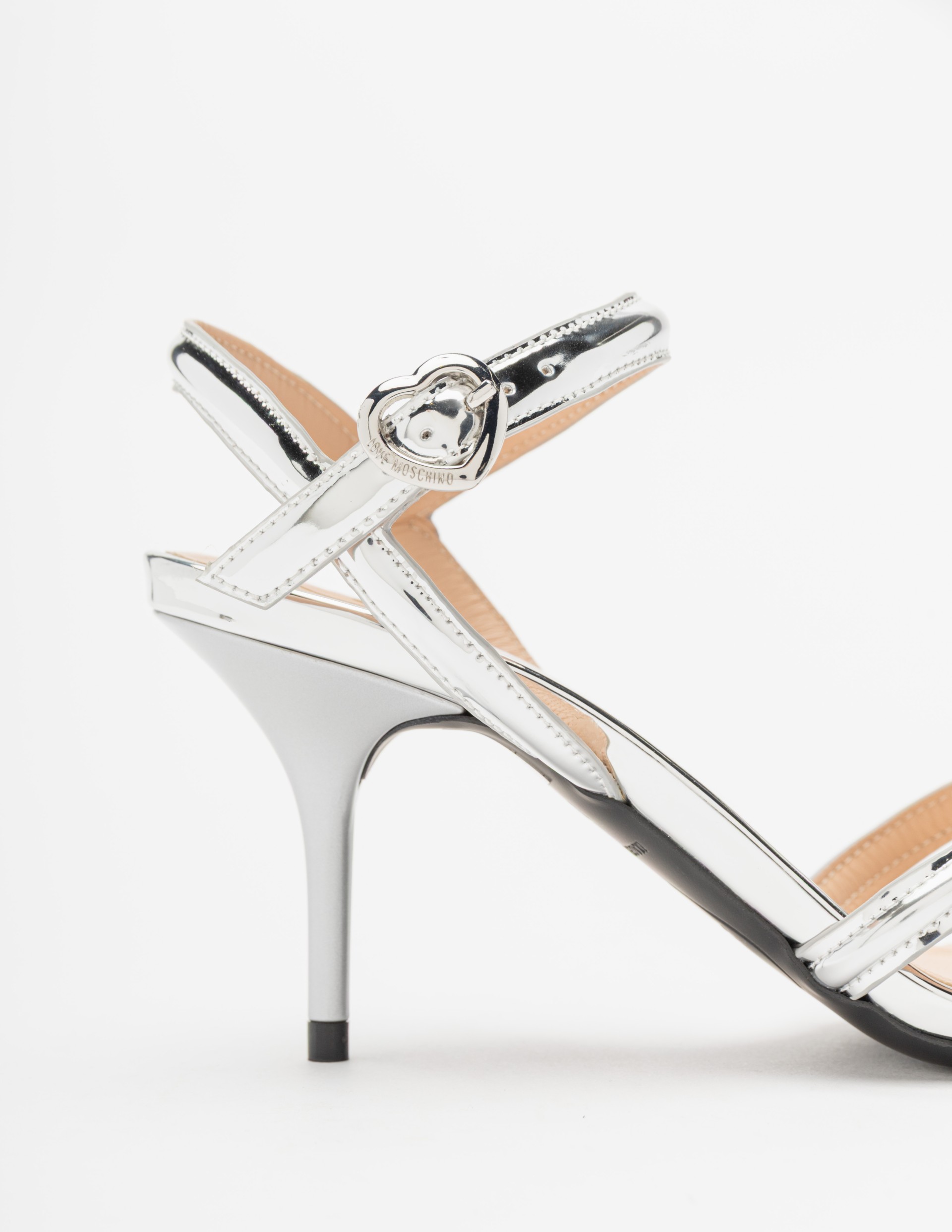 Sandalias de tacón alto Love Moschino