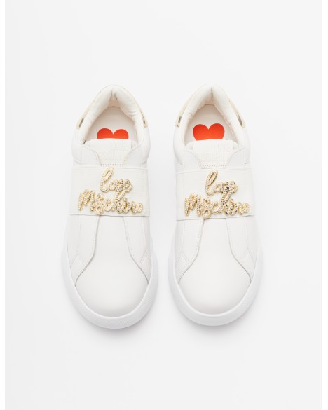 Sapatilhas Slip-On Love Moschino
