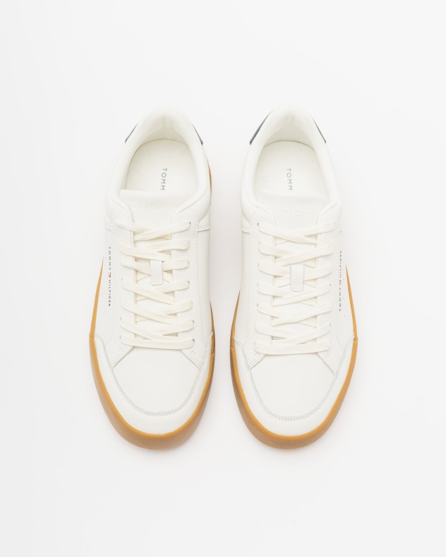 Sapatilhas brancas Tommy Hilfiger