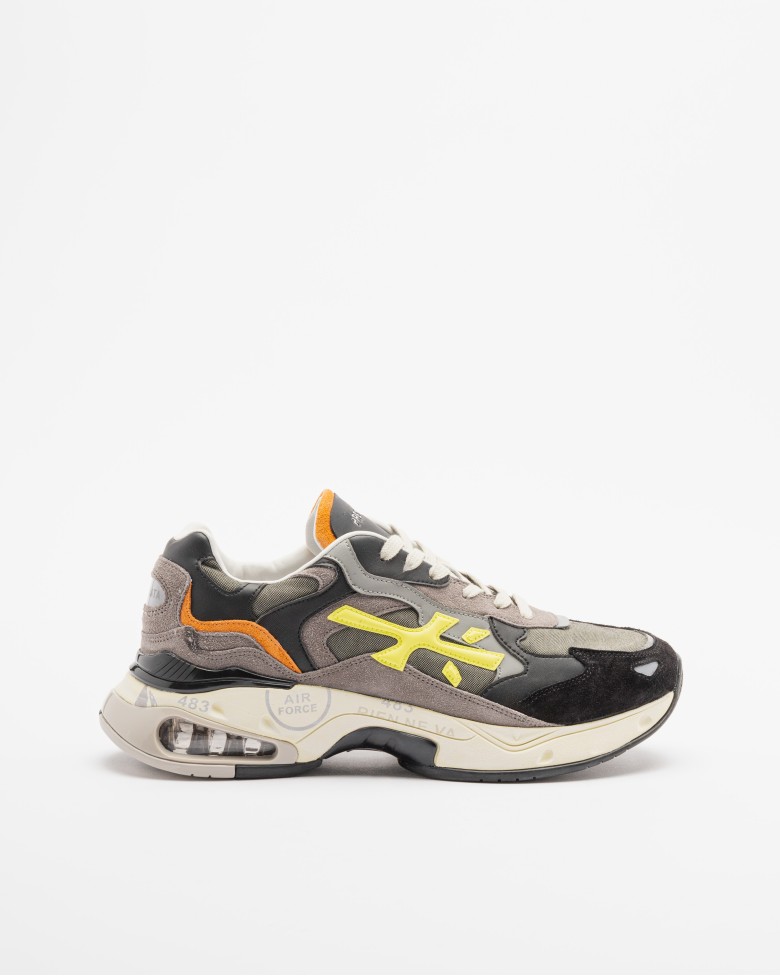 Premiata SHARKY 399 Gray Sneakers - 340-SHA399-08 - PROF
