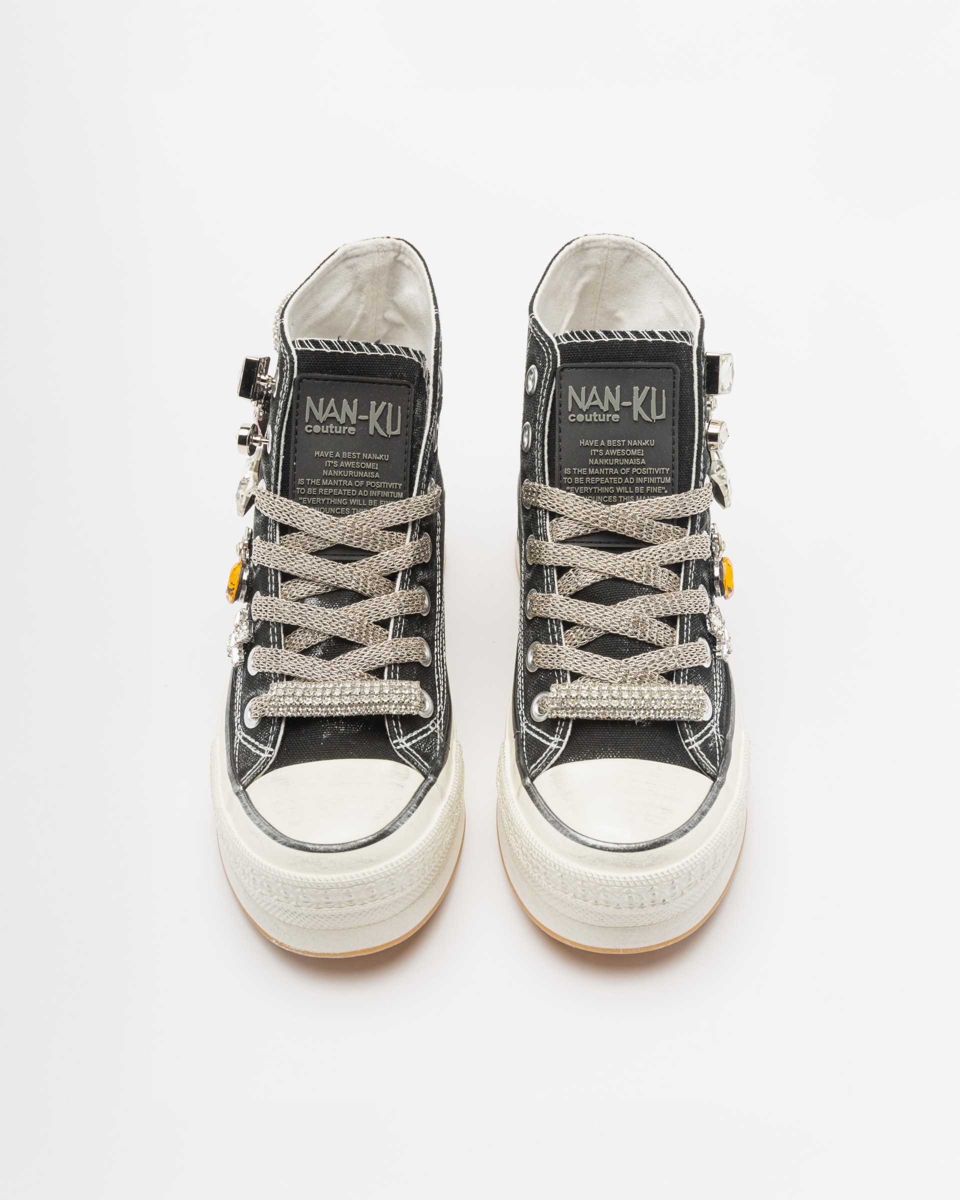 Zapatillas de caña alta Nan-Ku Couture