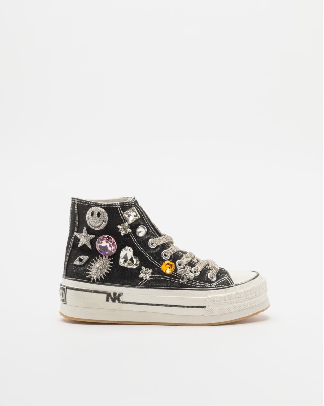 Zapatillas de caña alta Nan-Ku Couture