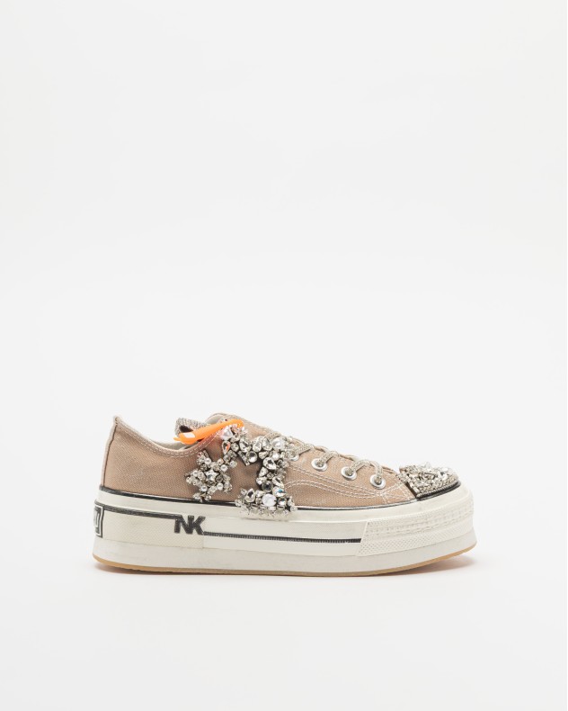 Sapatilhas de plataforma Nan-Ku Couture