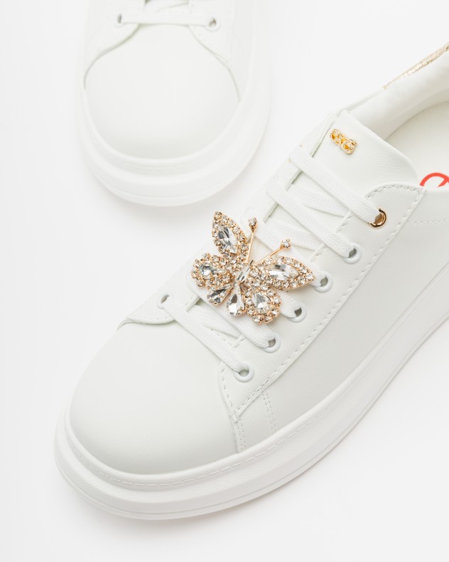 Sapatilhas brancas Exé