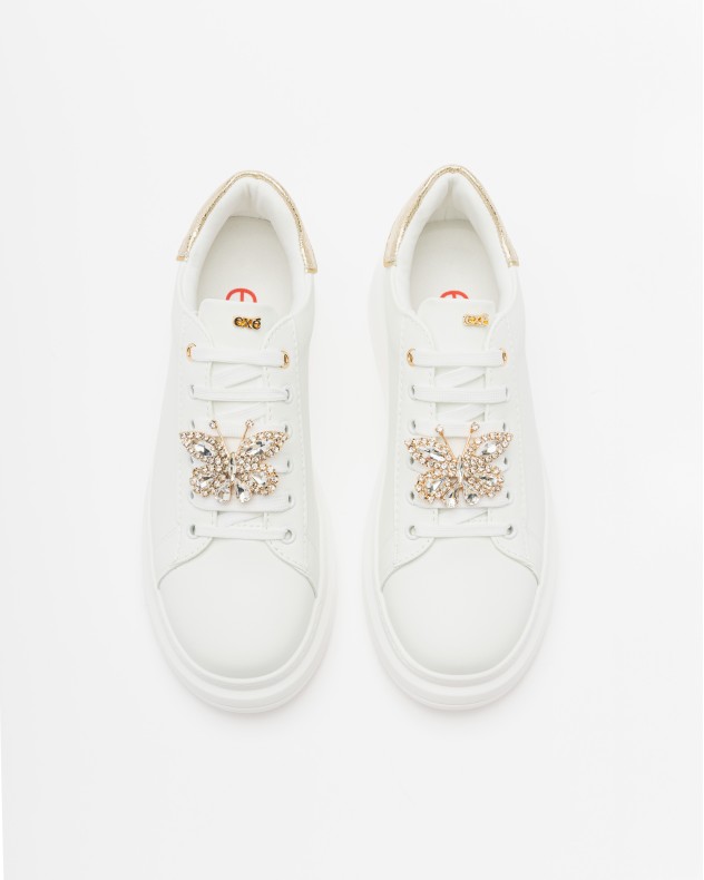 Sapatilhas brancas Exé