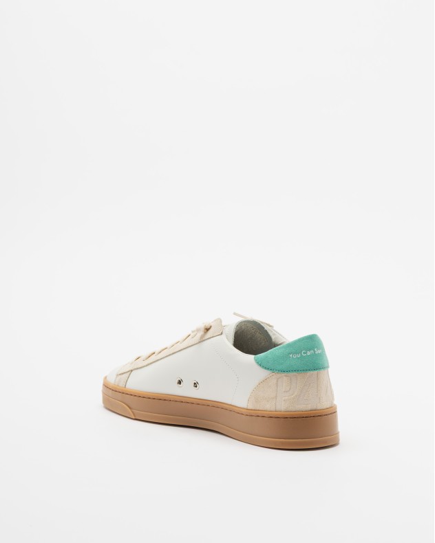 Sapatilhas brancas P448